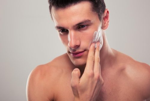 What type of skincare products should man use?